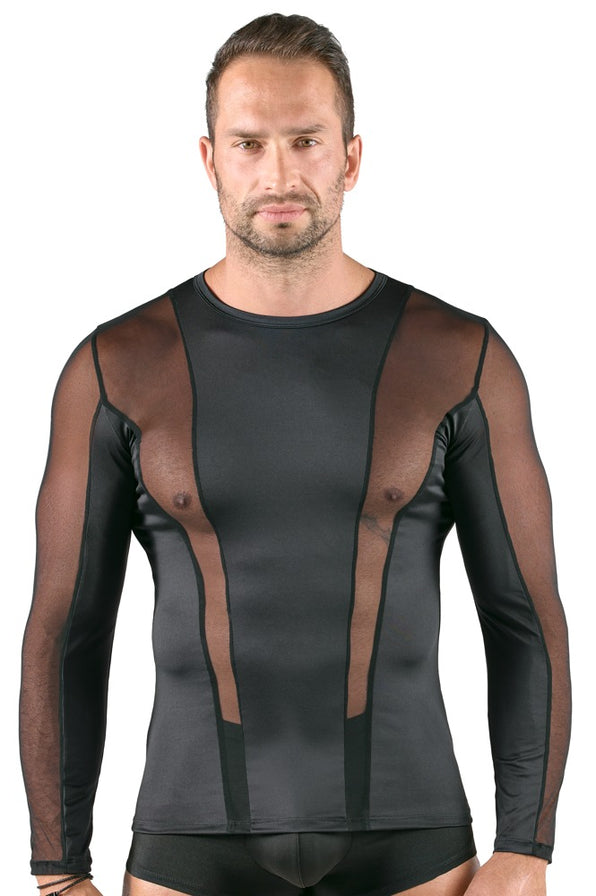 Camiseta de hombre – manga larga, negra | Svenjoyment