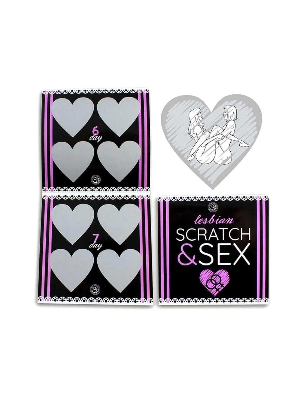 Jeu érotique Scratch Lesbiana | Secret Play