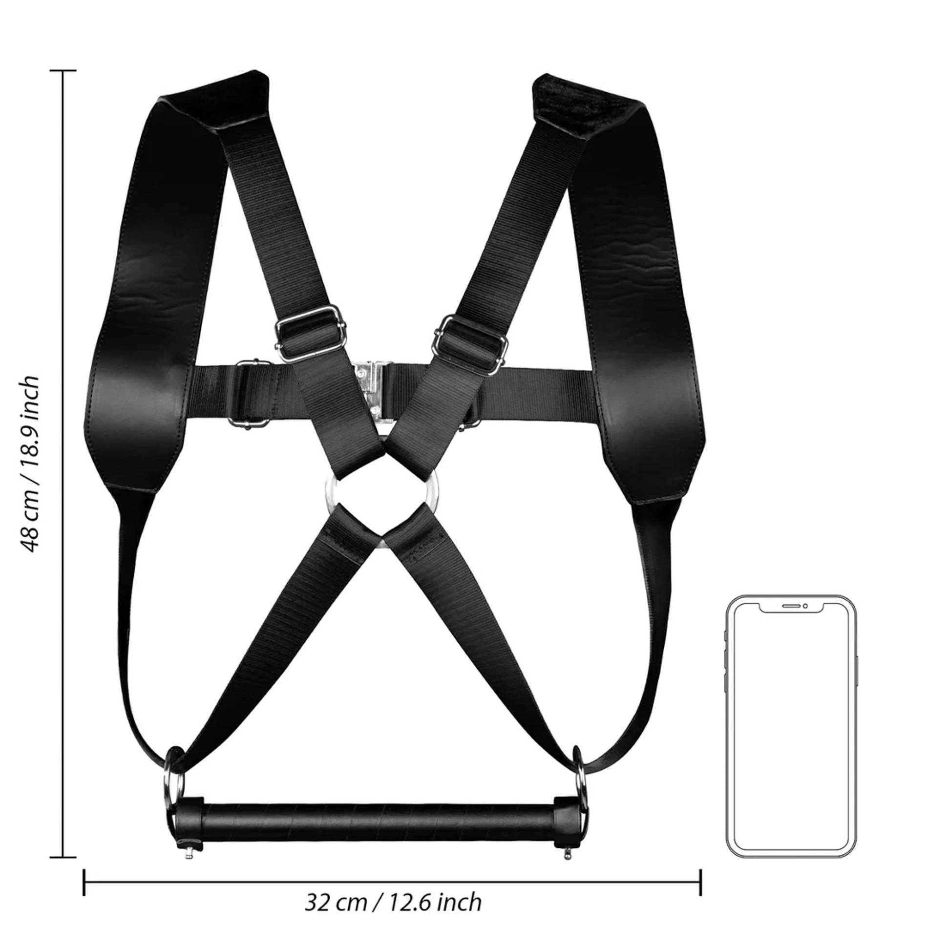 BSDM Harness Restraint - Black