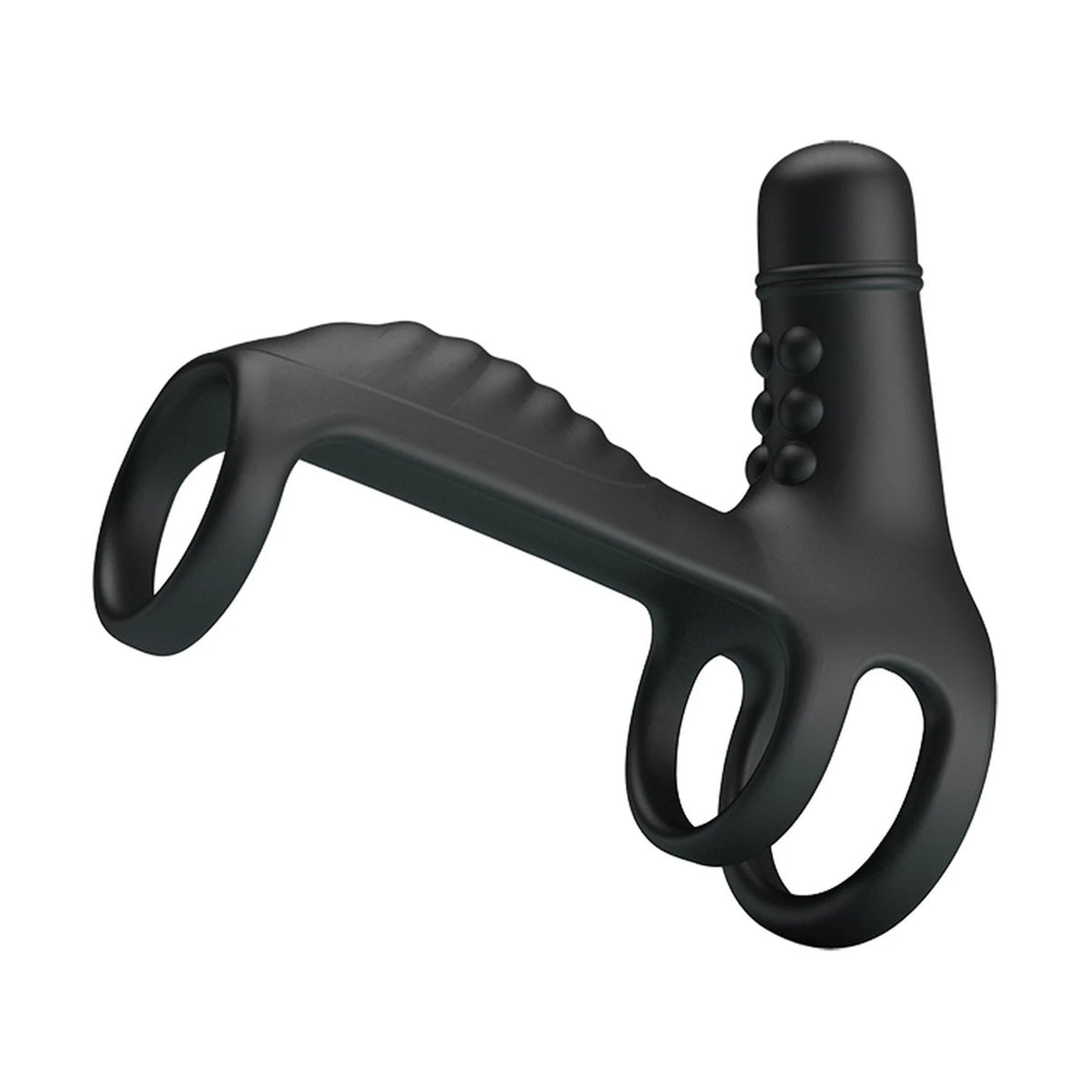 Penis sleeve Vibratingpenis Sling 10 functions – hollow, vibrating | Pretty Love