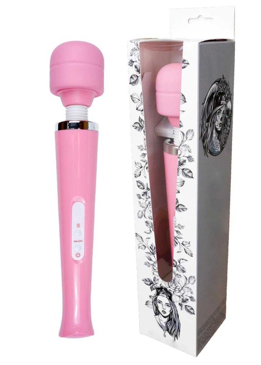 Massaggiatore wand Magic 10 funzioni – ricaricabile, rosa | Favorites
