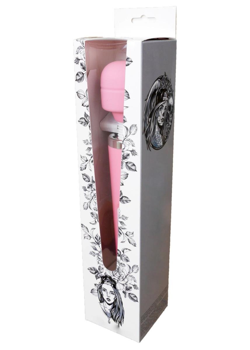 Massaggiatore wand Magic 10 funzioni – ricaricabile, rosa | Favorites