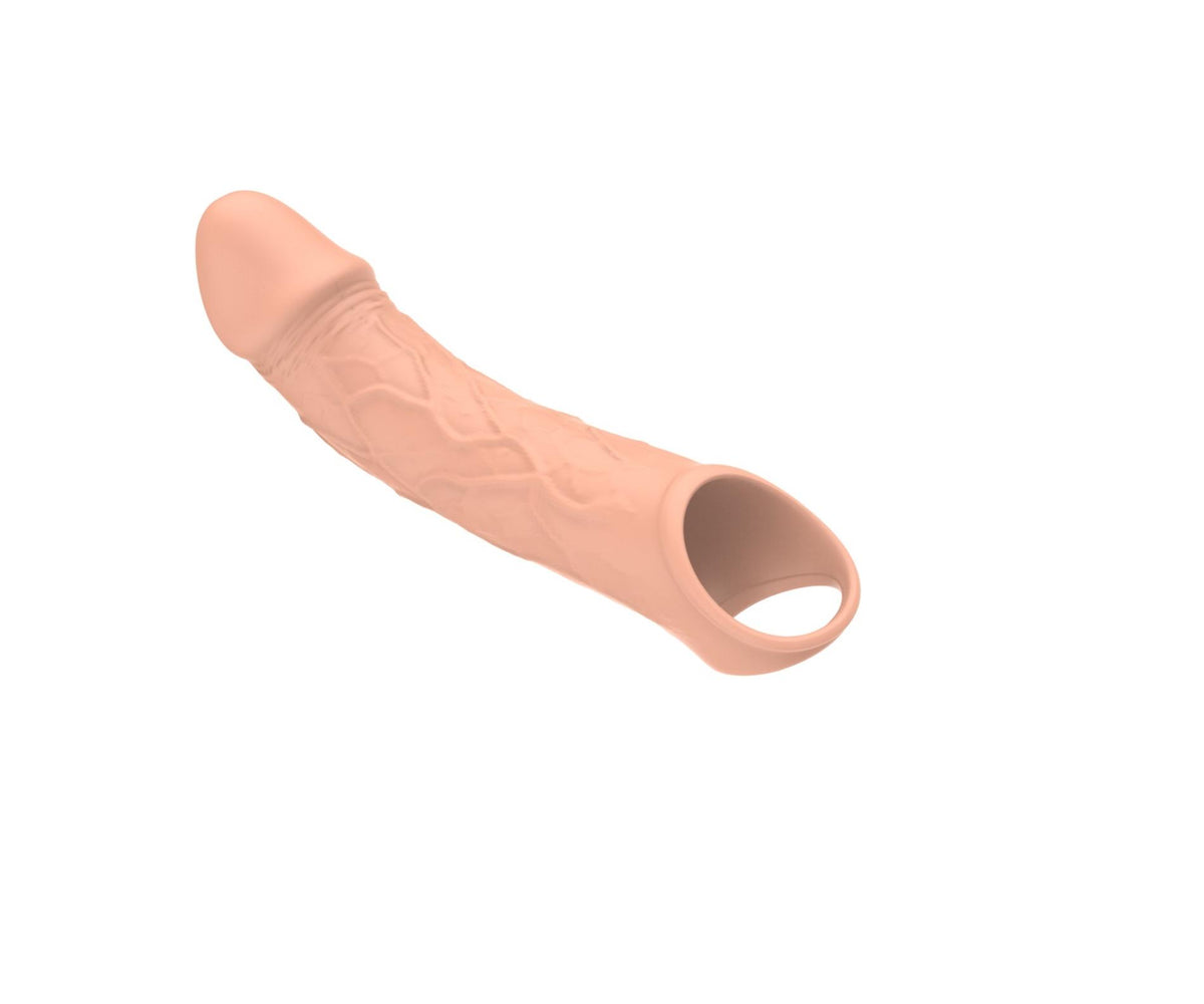 Capa para pénis 10 funções – com controlo remoto, recarregável, nude | Favorites