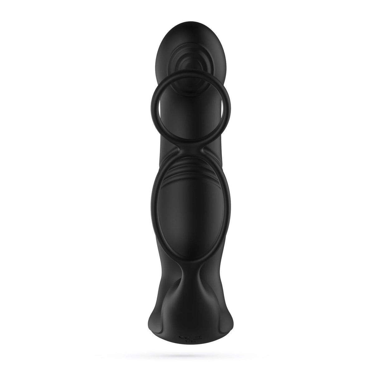 Prosztata masszírozó Erixos 13.5 cm – távirányítós, vibrációs, fekete | Crushious