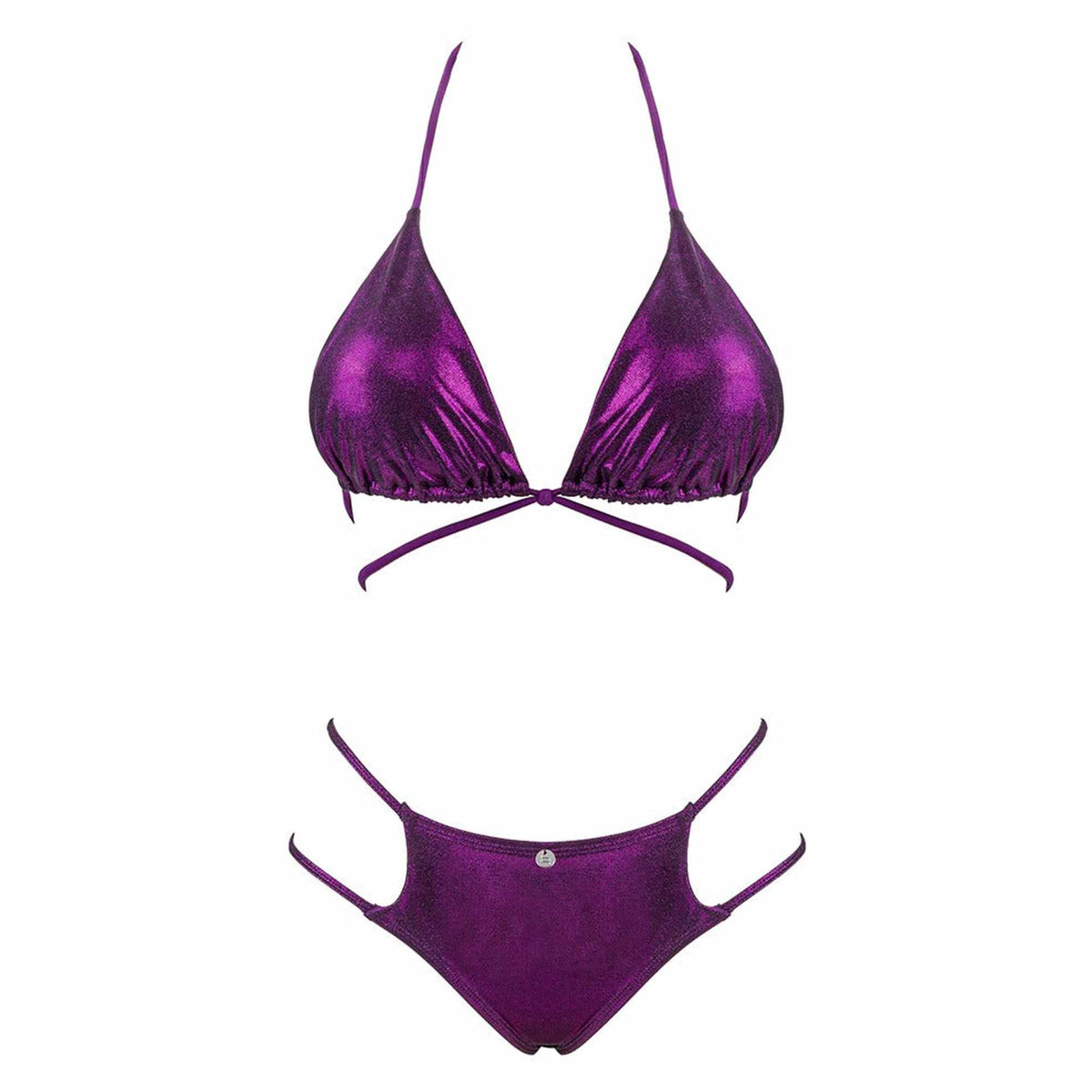 Conjunto de lencería Bikini Balitta – morado | Obsessive