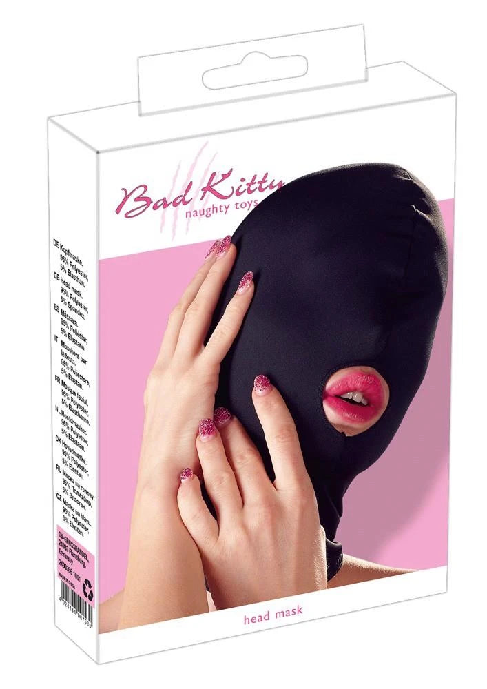 Maszk Head – fekete 24903661001 | Bad Kitty
