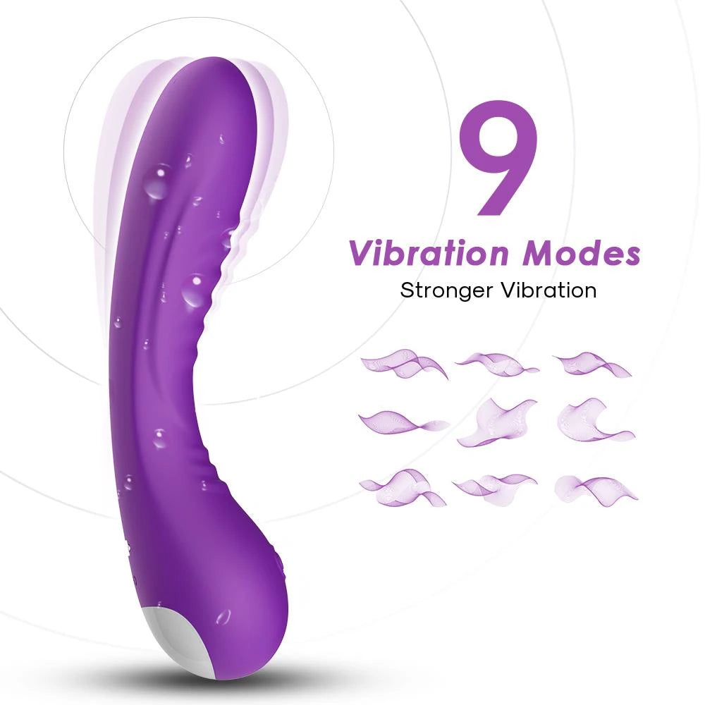 G-spot vibrator Legend 9 functions – rechargeable, purple | Favorites