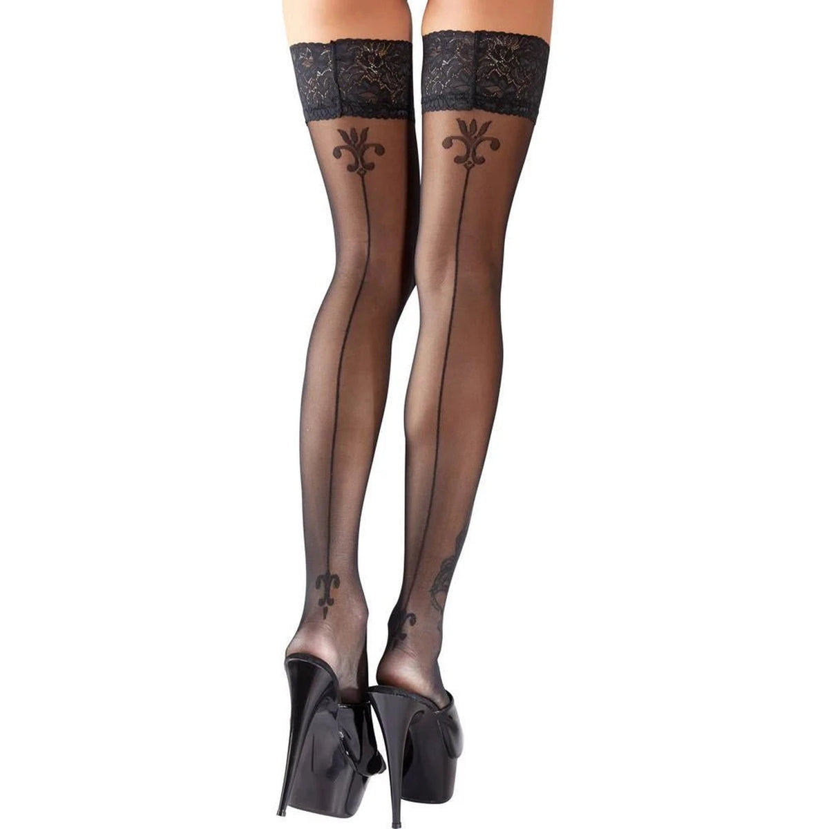Stockings Hold – black 25206051631 | Cottelli LEGWEAR