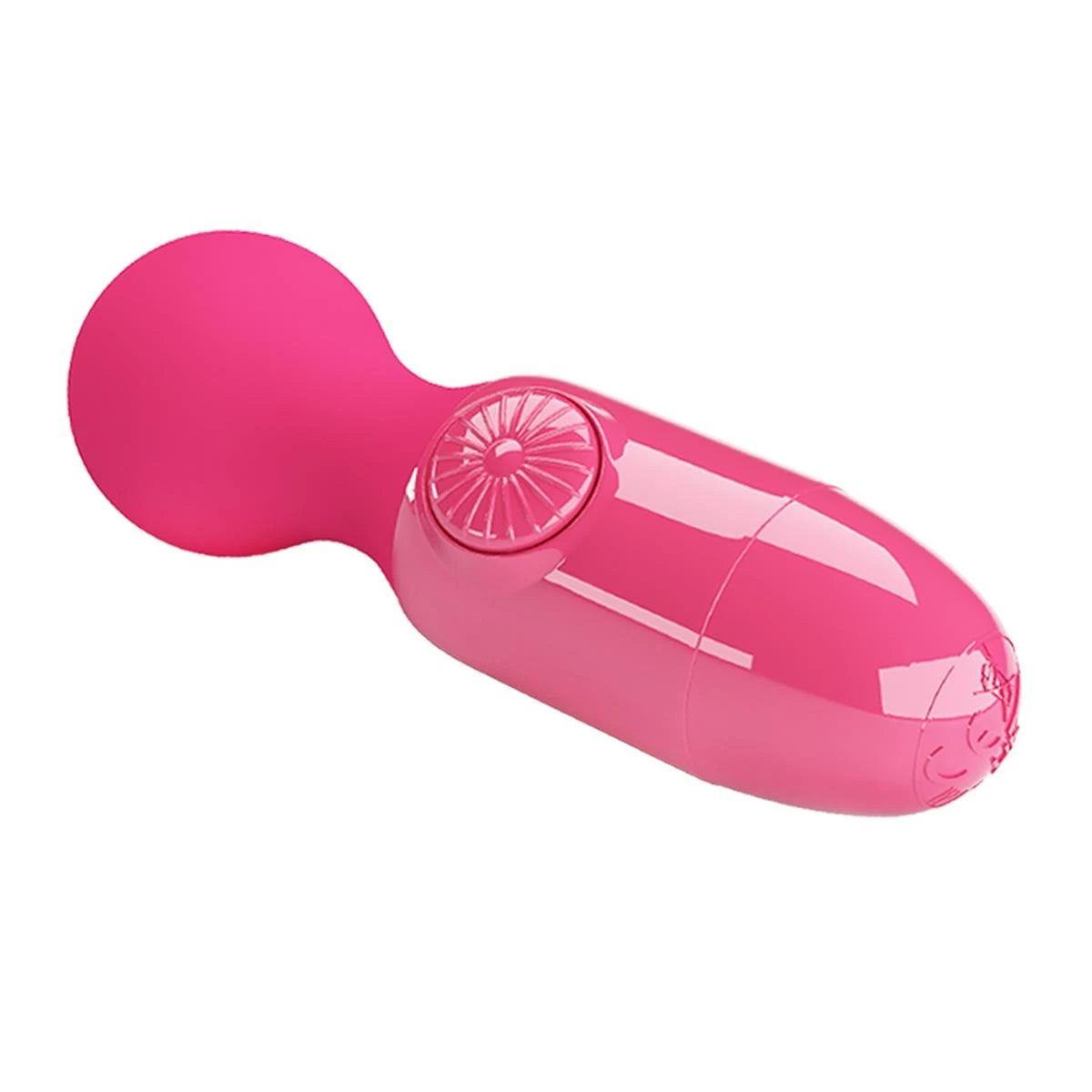 Massaggiatore wand stick – ricaricabile, fucsia | Pretty Love
