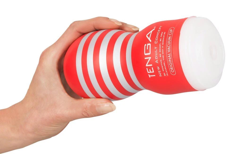 Masturbatore Vacuum 15.6 cm – bianco | TENGA