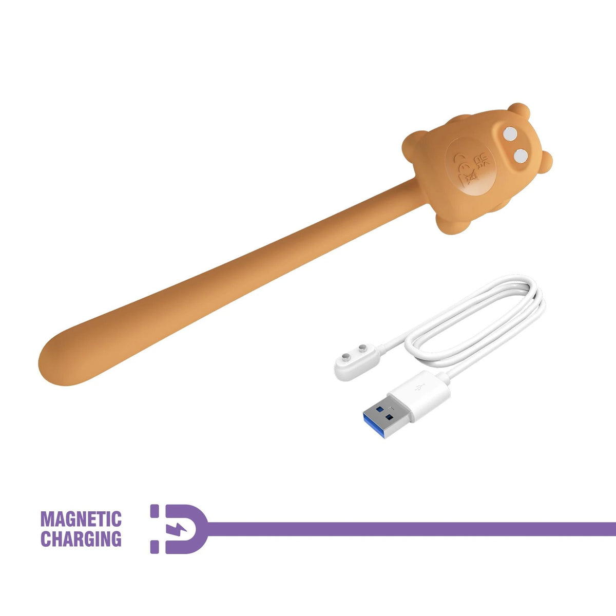 Classic vibrator Cute Bear Flirting Stick 7 functions – rechargeable | Pretty Love