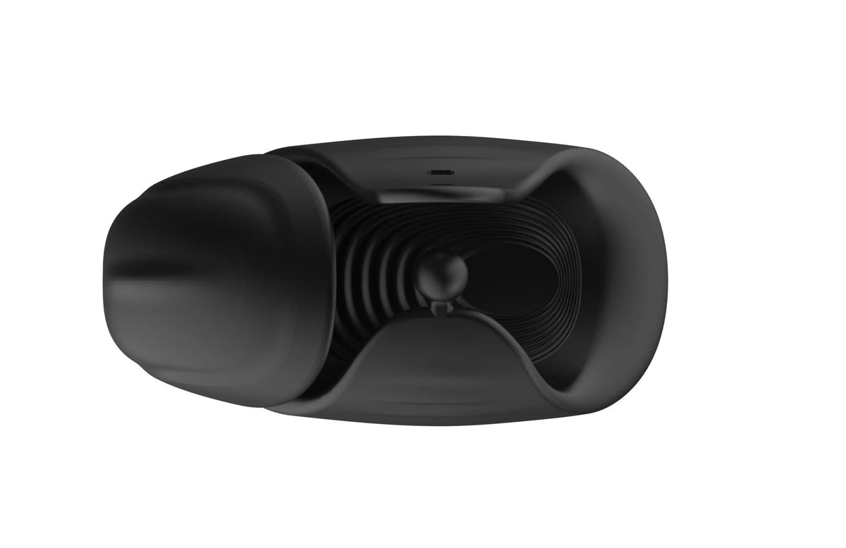 Masturbador wearable 8 funciones – recargable, vibrador, negro | Favorites