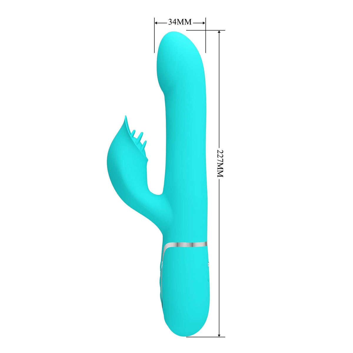 Vibrador rabbit Twinkled Tenderness 4 rolling 7 funciones | Pretty Love