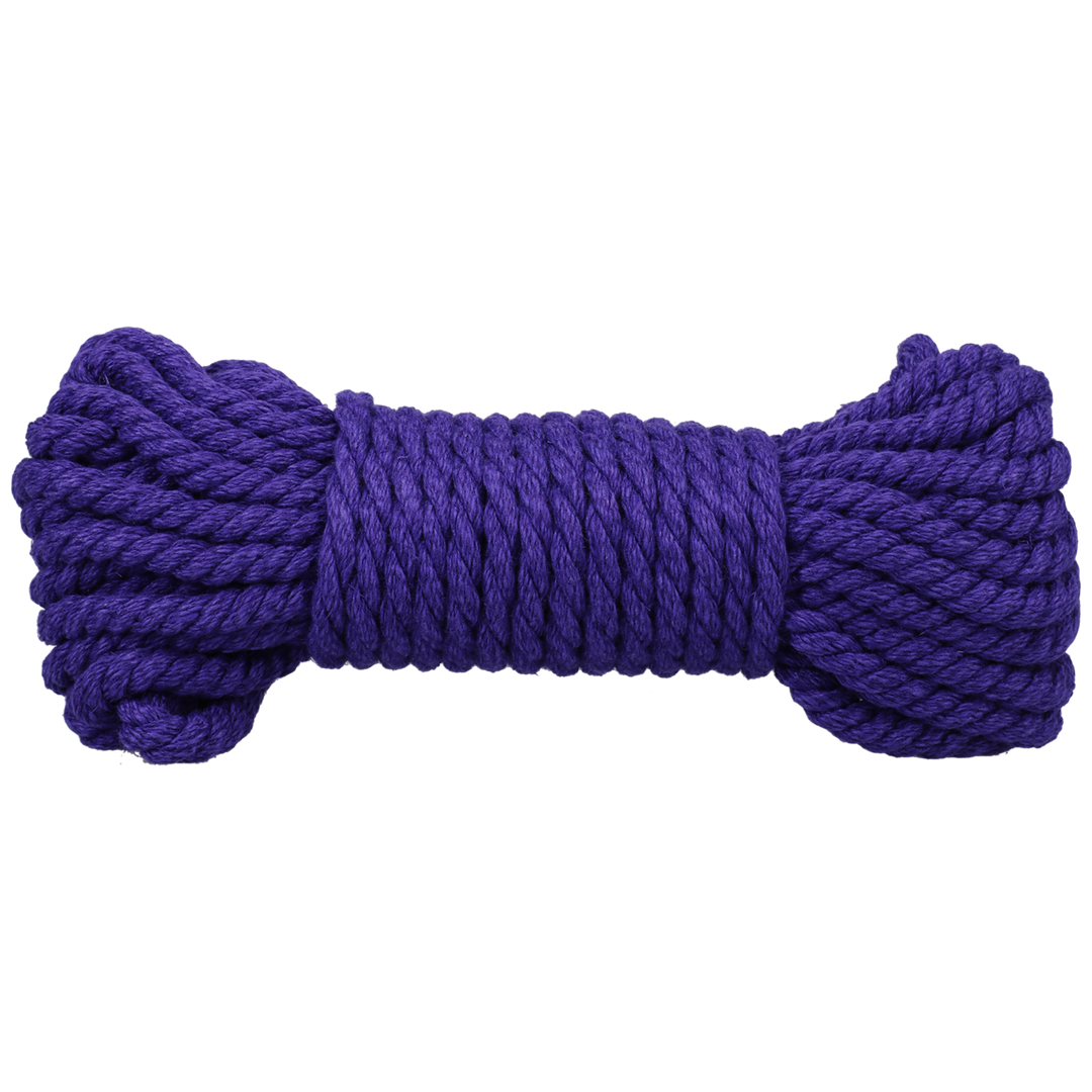 Bind and Tie - Corde de Bondage en Chanvre de 6 mm - 9 mètres - Violet
