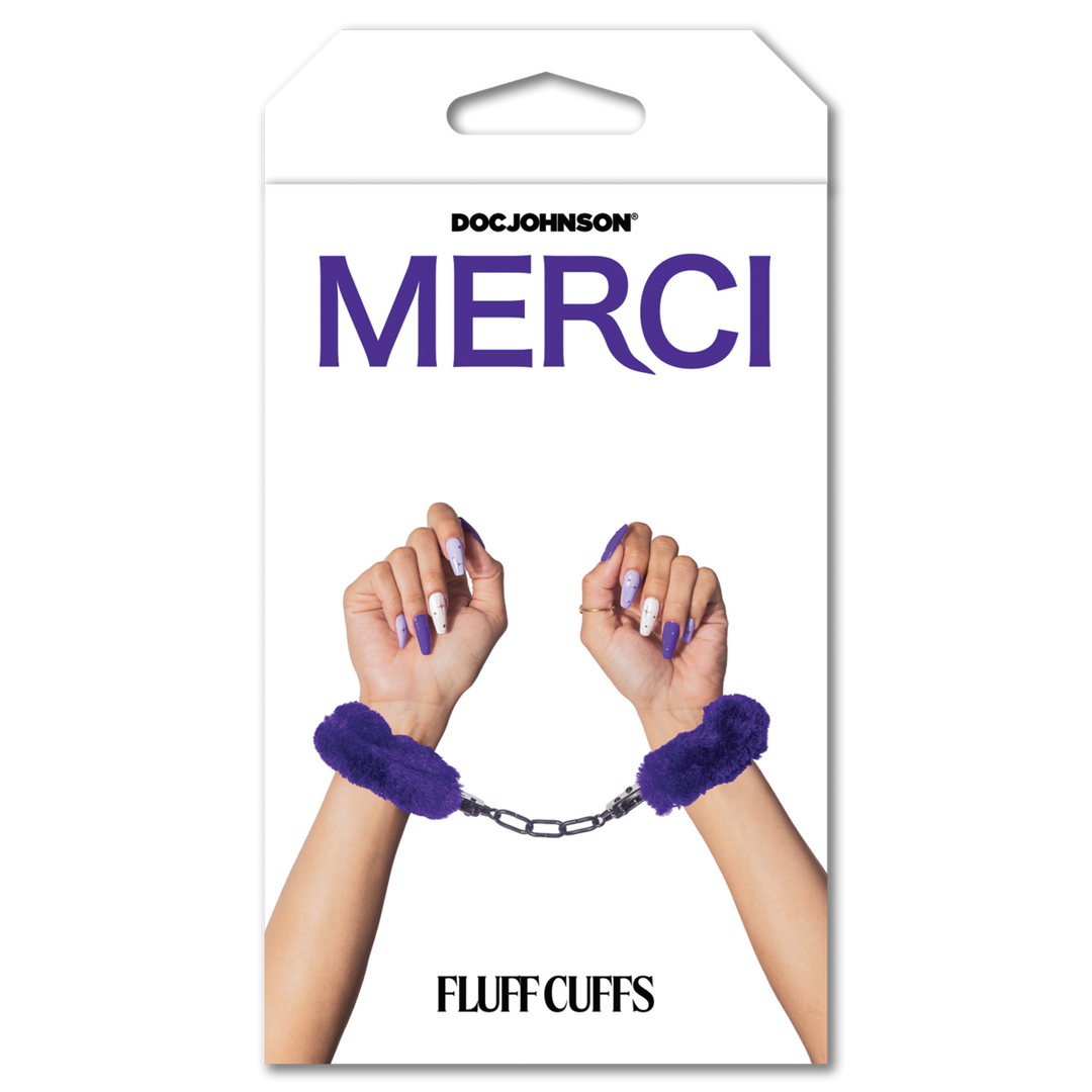 Manchette en fourrure - Violet