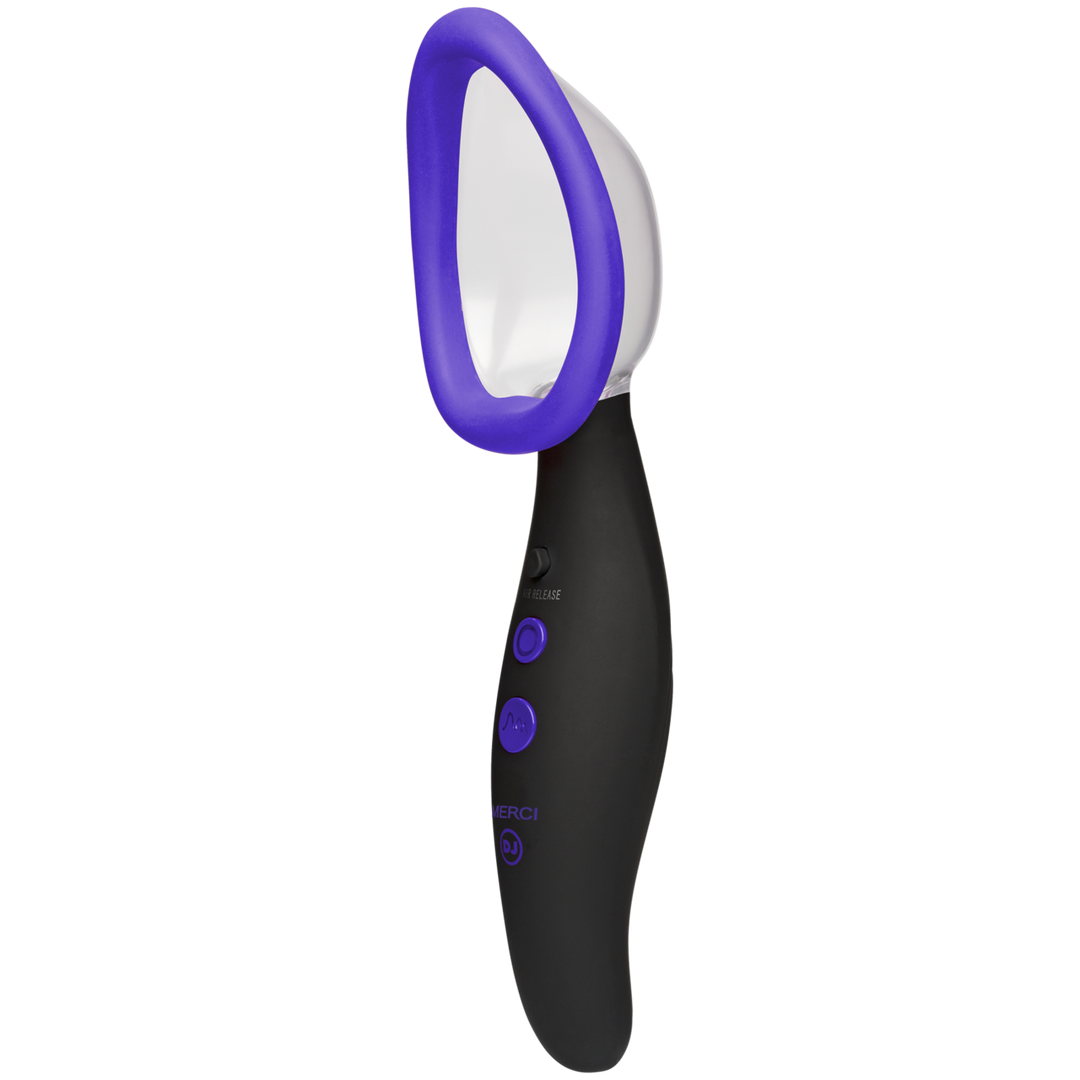 Bomba de pene Pumped Automatic 7 funciones – recargable, morada | Doc Johnson