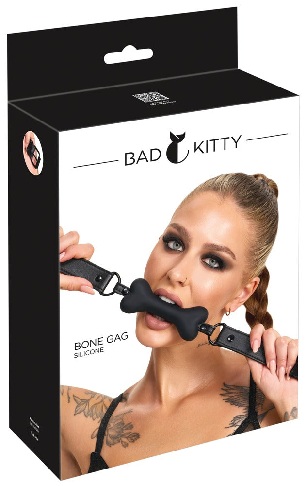 Bavaglio Bone – nero | Bad Kitty