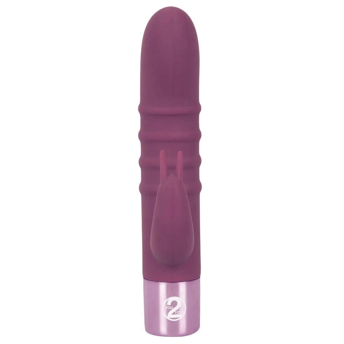 Vibrador rabbit 15 funciones – recargable, morado | Elegant Series