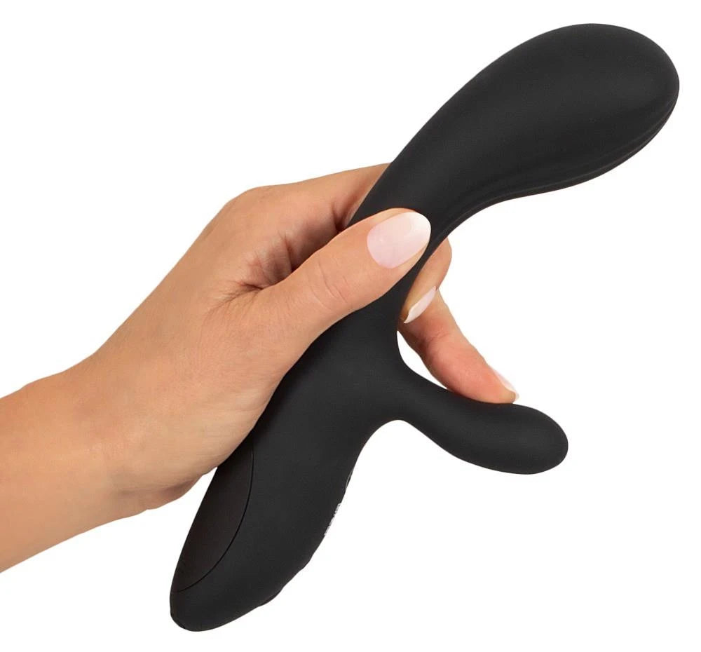 Vibratore rabbit 7 funzioni – ricaricabile, nero | Intense