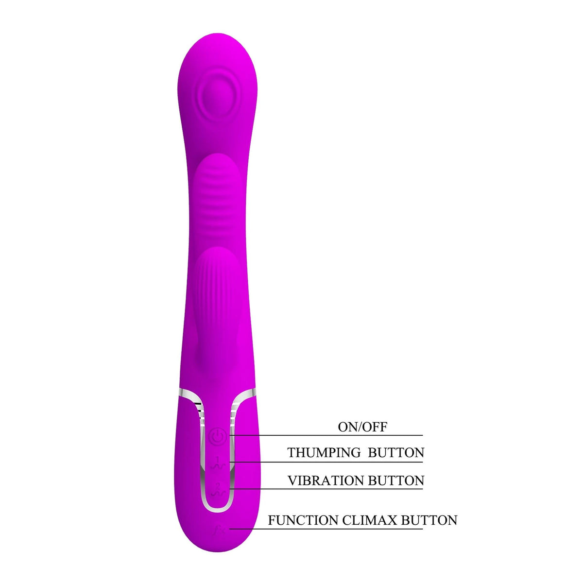 Vibromasseur rabbit Shonia Twinkled Tenderness 7 7 fonctions | Pretty Love