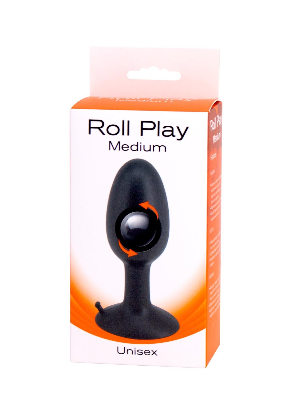 Plug anale Roll Play – nero 30-25004-X-BLACK | Seven Creations