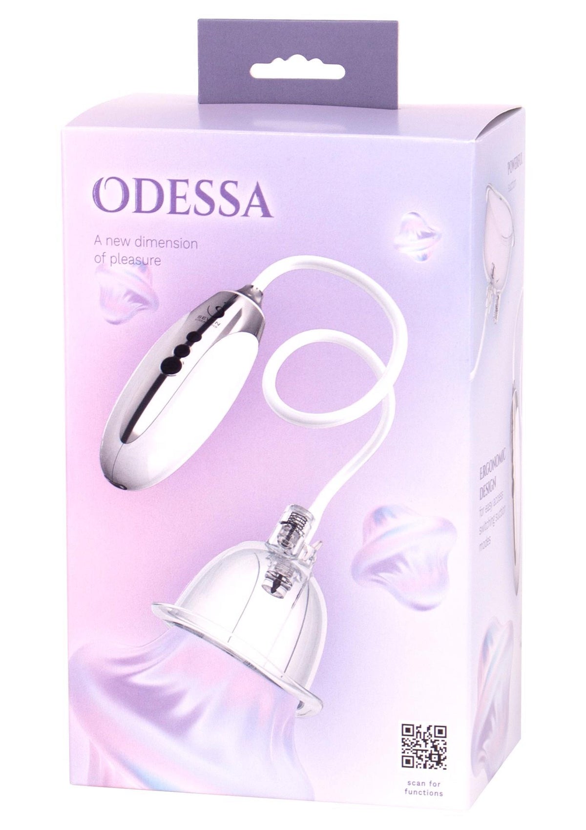 Pompa per il pene Odessa 7 funzioni – bianca | Seven Creations