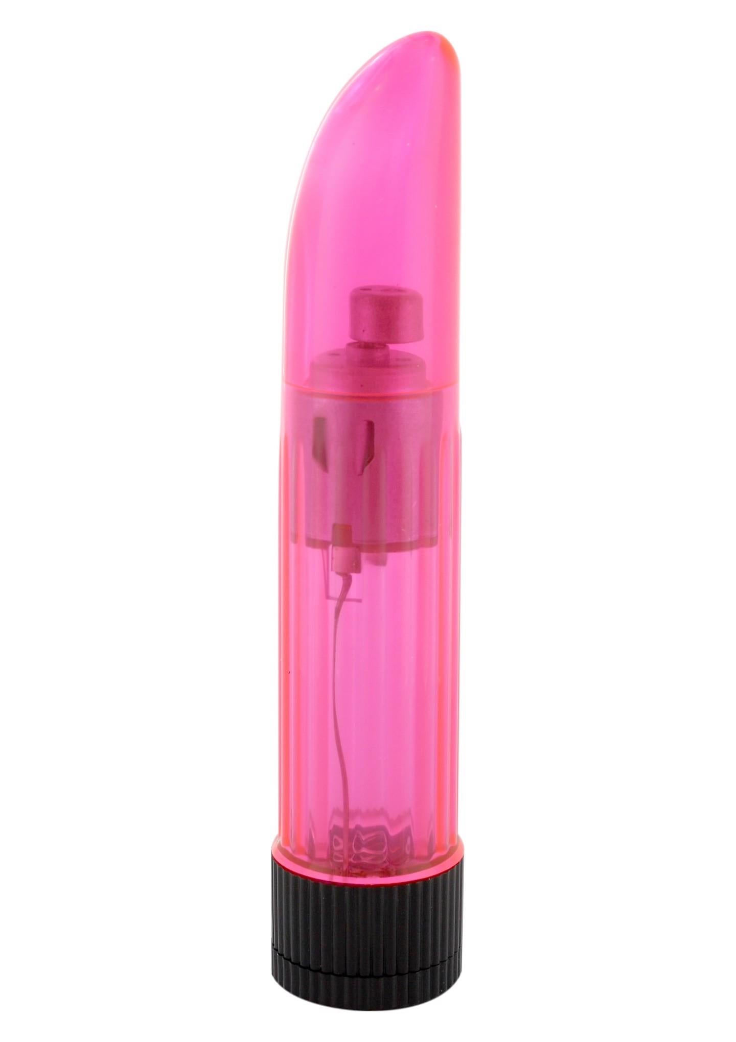 Vibromasseur Doigt de Fée Cristal Rose