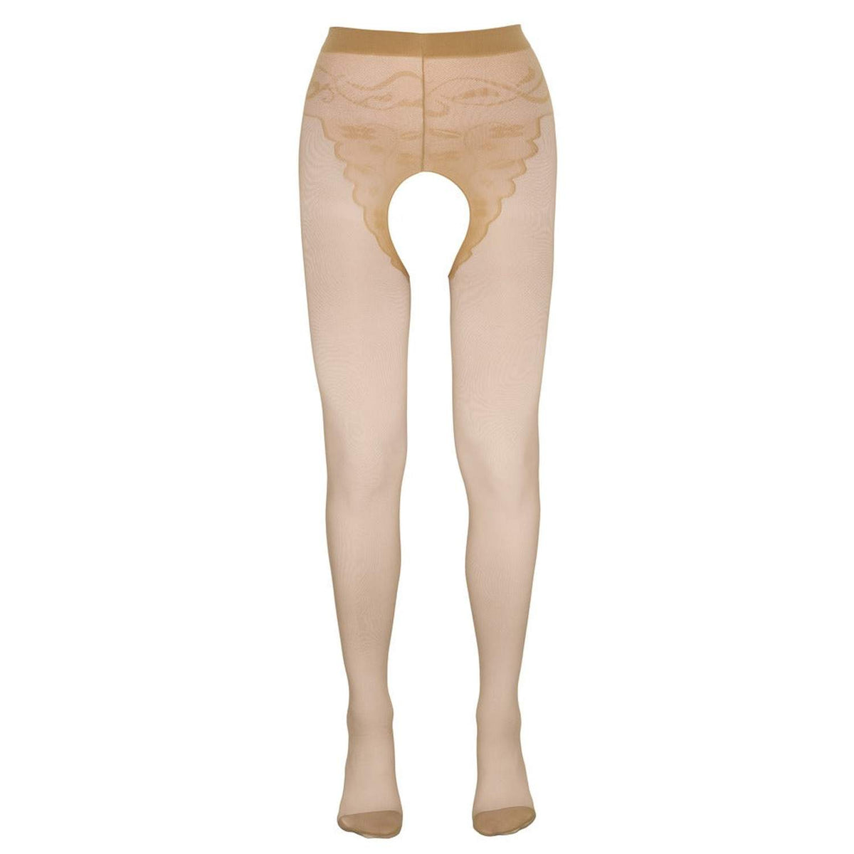 Meias Tights – aberta, nude 25100735611 | Cottelli LEGWEAR