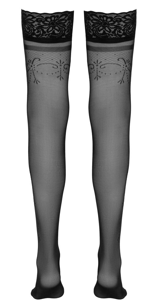 Meias Hold – preta 25206211611 | Cottelli LEGWEAR