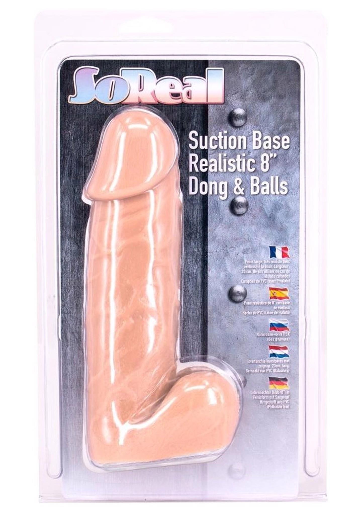So Real - Dildo with Balls