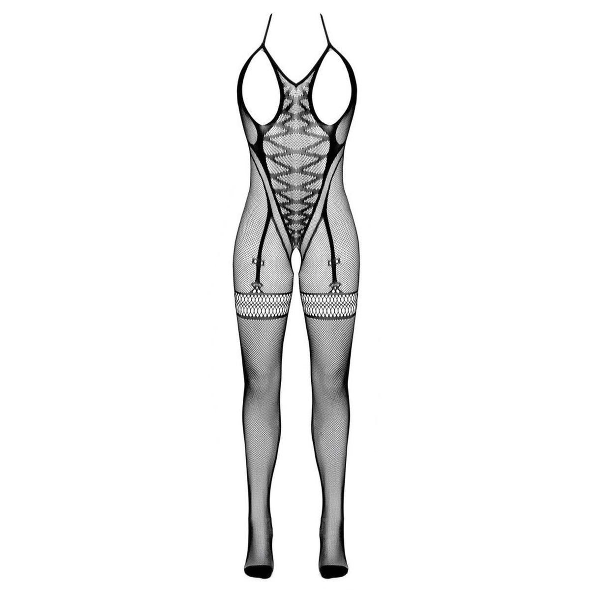 Catsuit – in rete, aperto, nero 25518451101 | Fantasy by Cottelli