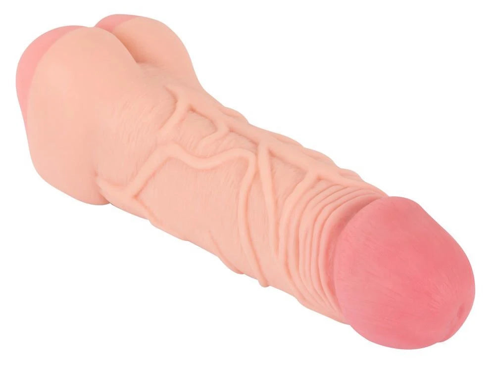 Masturbatore 2in1 22.1 cm – nude | Nature Skin