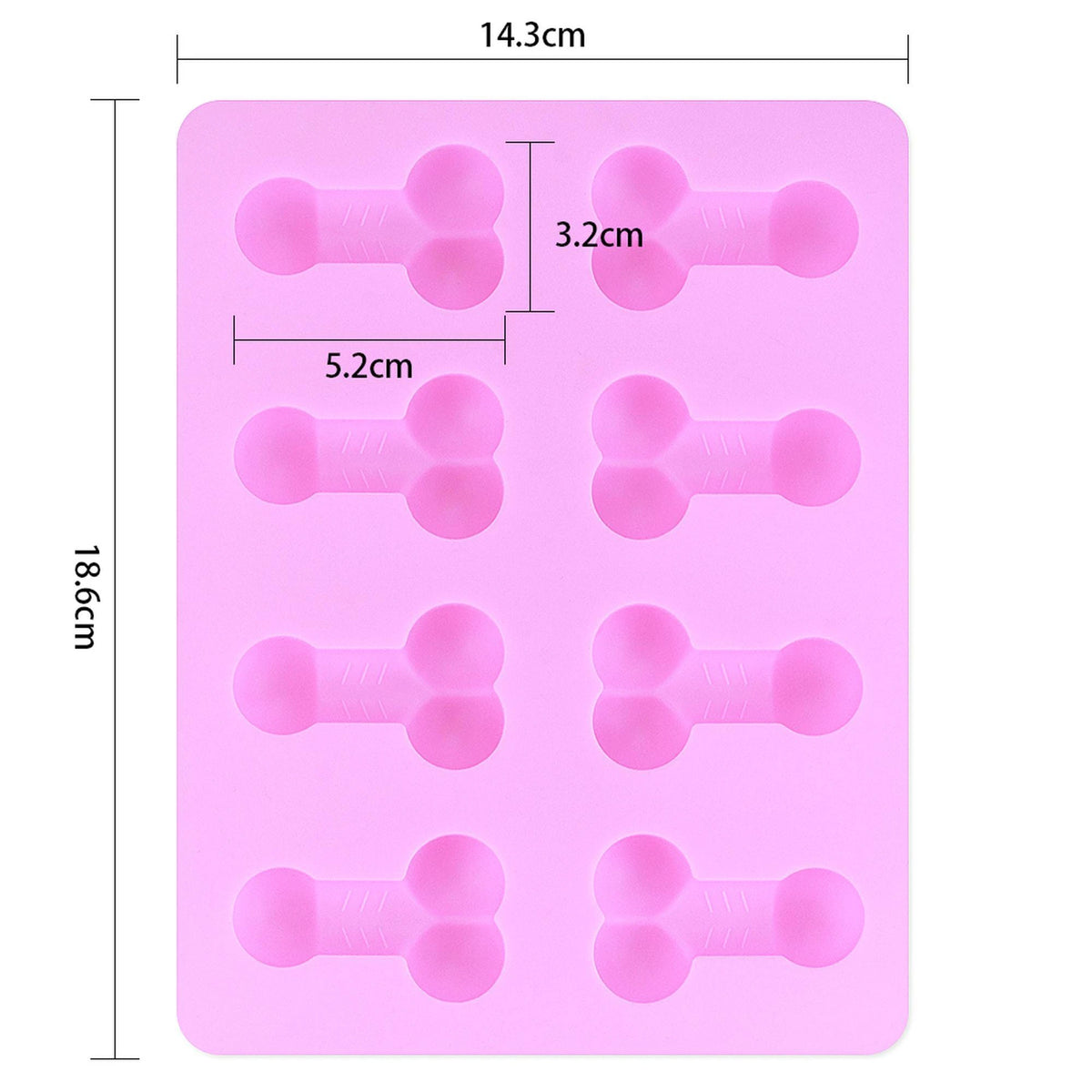 Erotikus édesség Pecker Ice Tray – vibrációs | Lovetoy