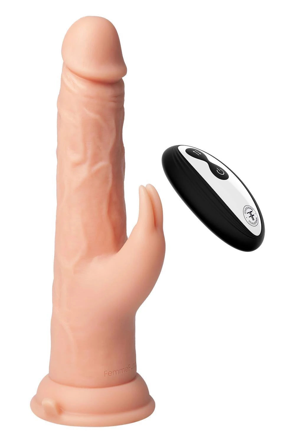 Vibrador rabbit Thruster 22.4 cm – com controlo remoto, recarregável | FemmeFunn