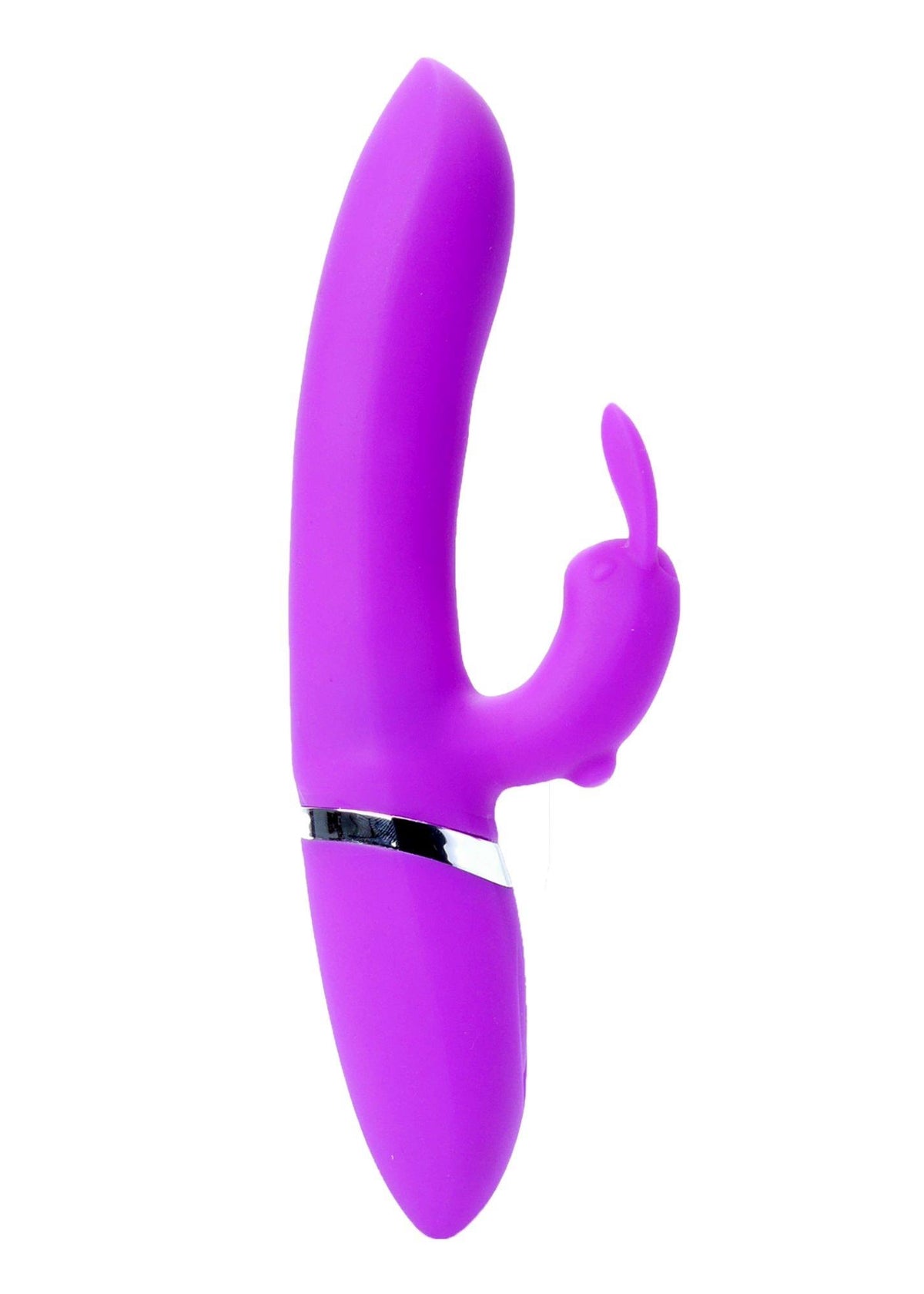 Vibrador rabbit Clara pulsation 6 funciones – recargable, con empuje, morado | Favorites