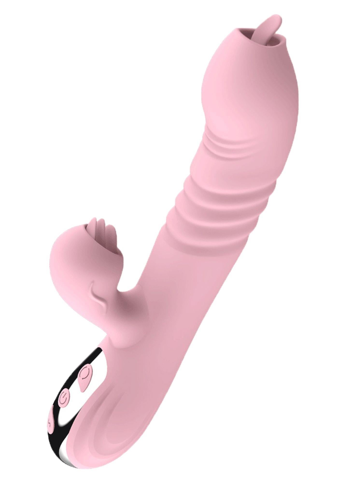 Vibromasseur-Fairy USB 3 fonctions de poussée / 20 vibrations