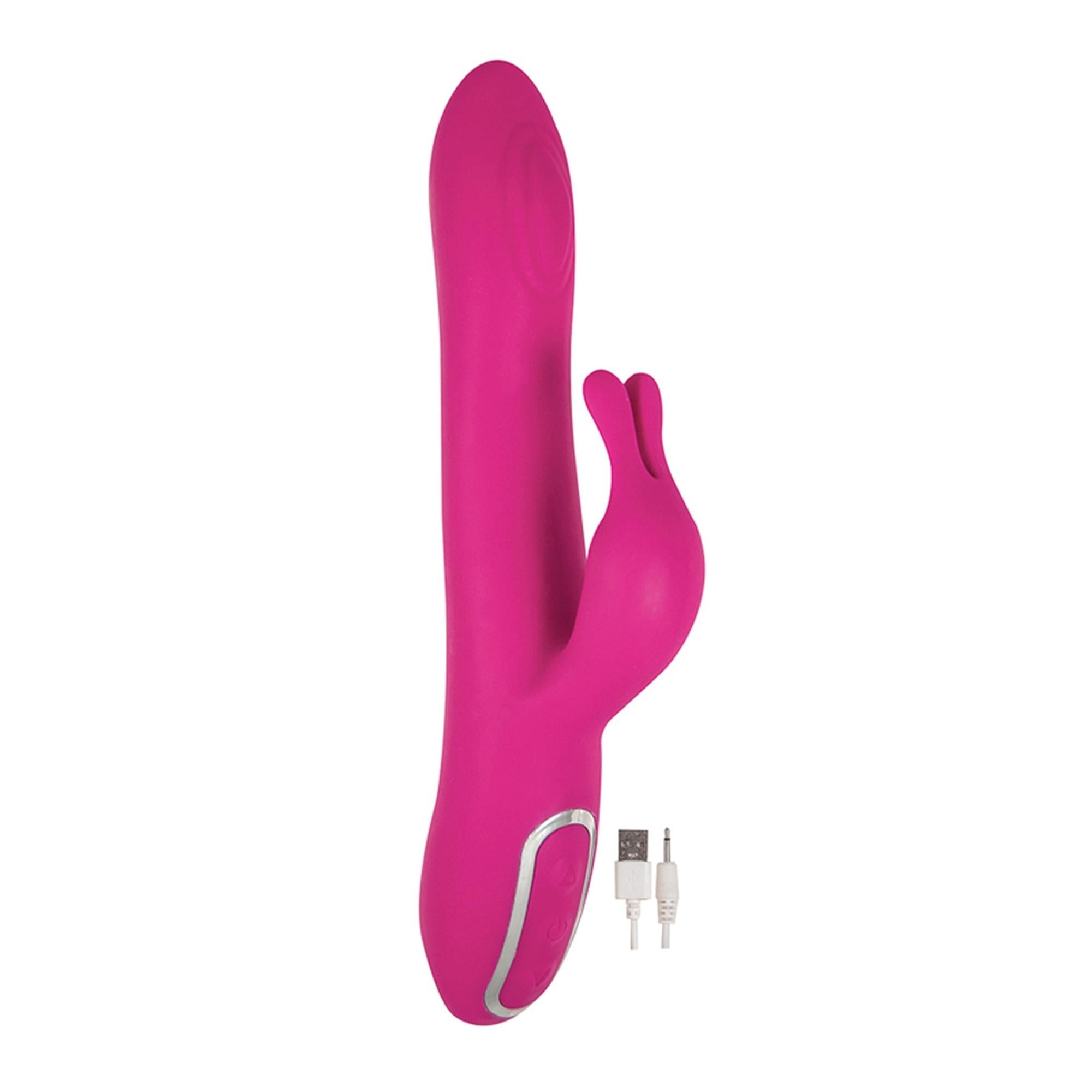 Vibreur-Isabella, 5 fonctions, USB Rose