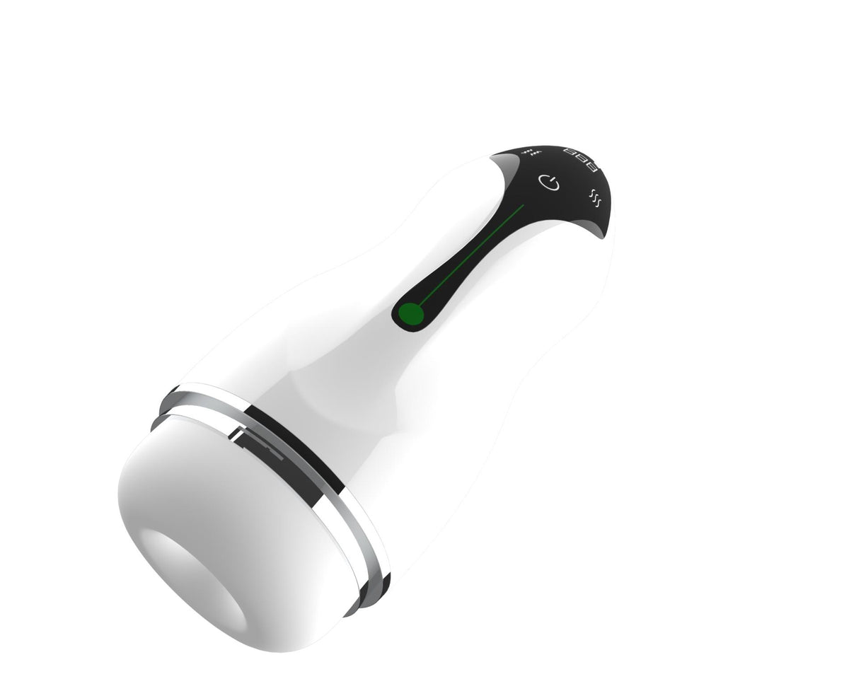 Masturbador Masturbation sucking 9 funciones – recargable, vibrador, blanco | Favorites