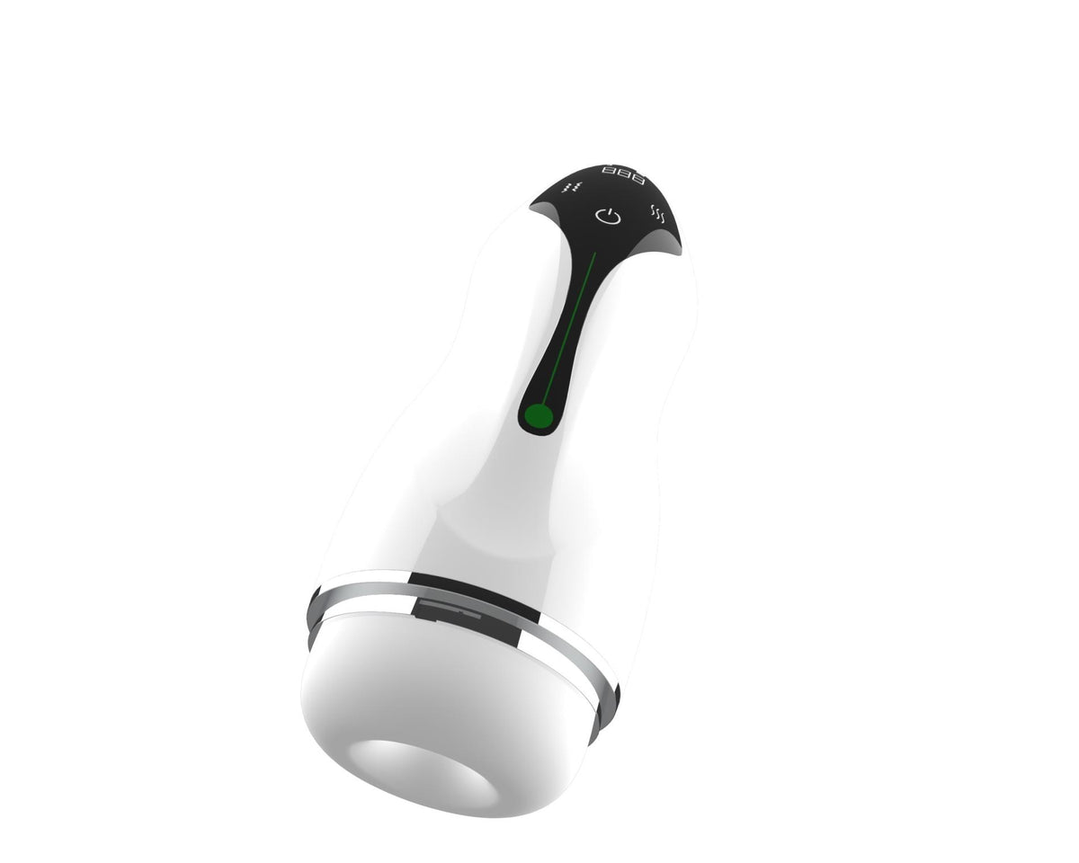 Masturbador Masturbation sucking 9 funciones – recargable, vibrador, blanco | Favorites