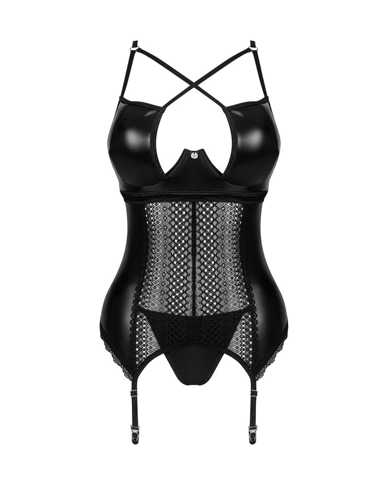 Conjunto de lingerie Norides – preto 26203911121 | Obsessive