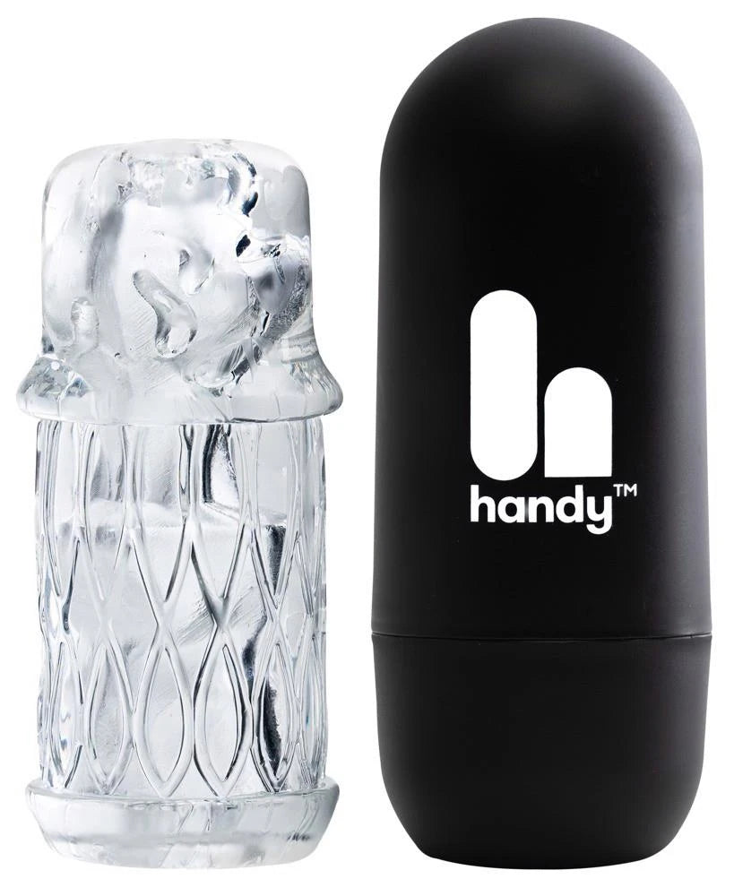 Masturbador Lotus 13 cm – transparente | The Handy