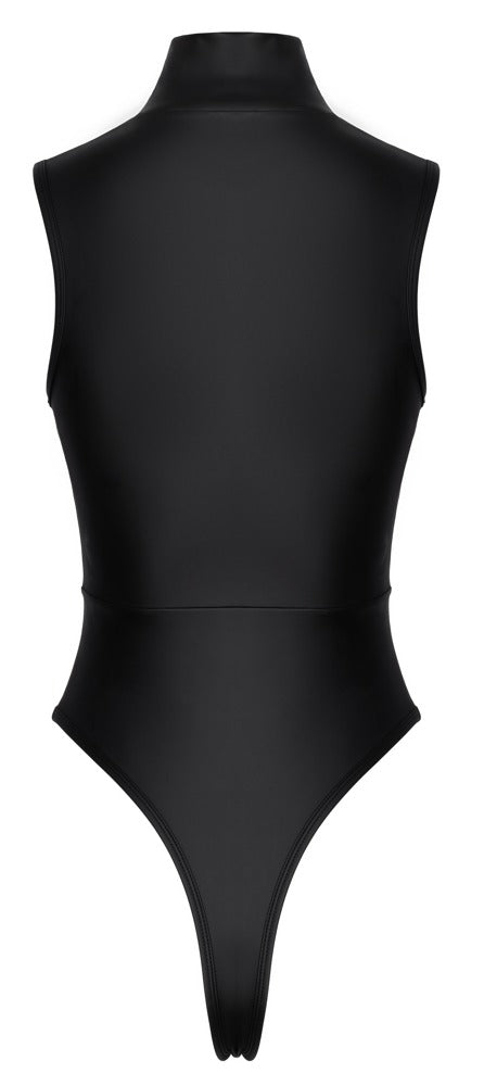 Body – con cremallera, largo, negro 26448511041 | Cottelli PARTY