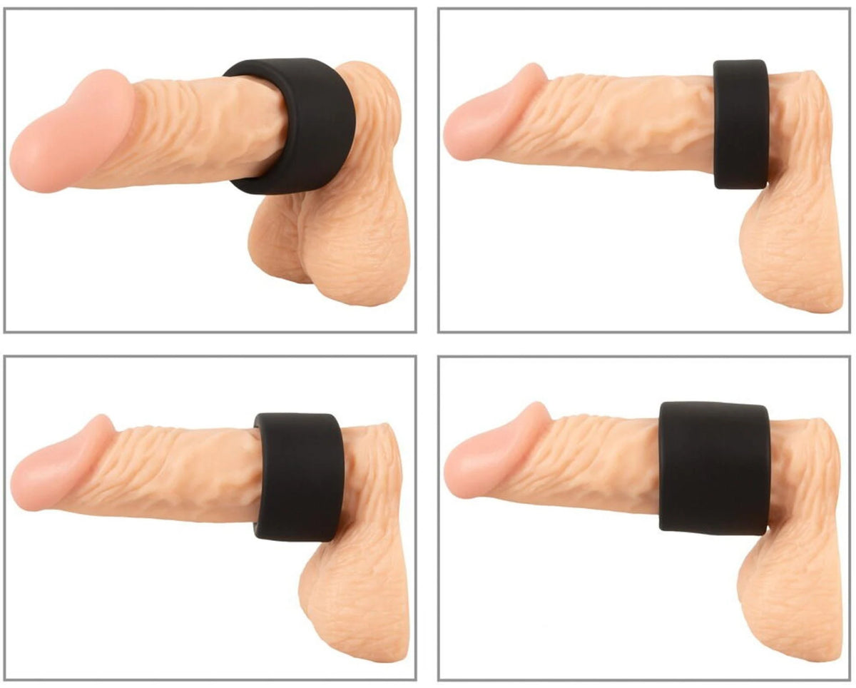Anello fallico Stretcher – nero 50038060000 | Erecto