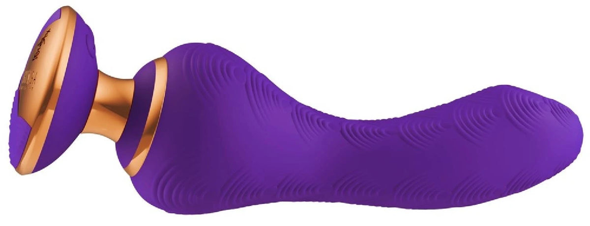 Vibrador punto G Sanya – recargable, morado | Shunga