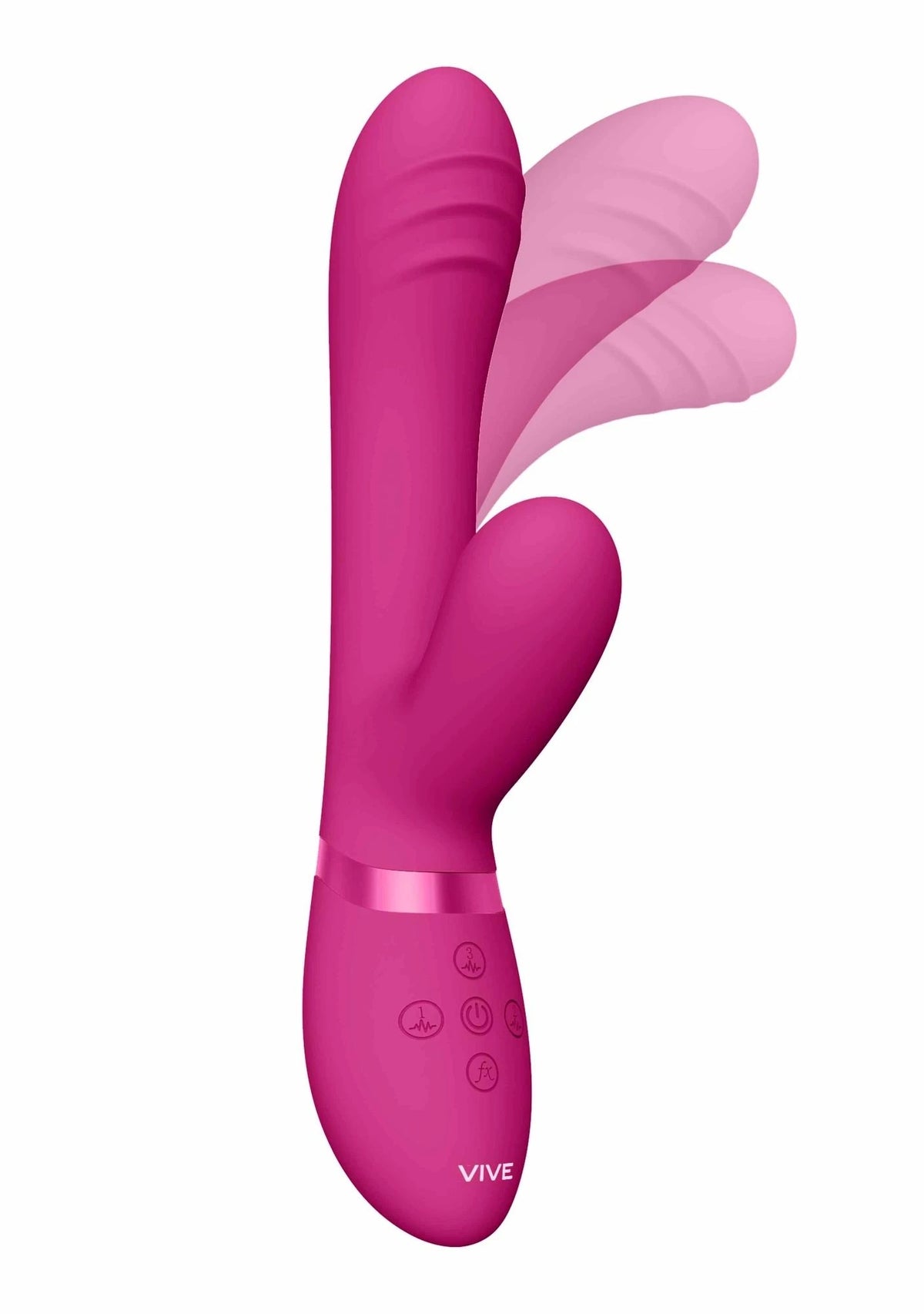 Vibromasseur pour doigt Tani Motion with Pulse Wave 10 fonctions – vibrant, rose | Vive