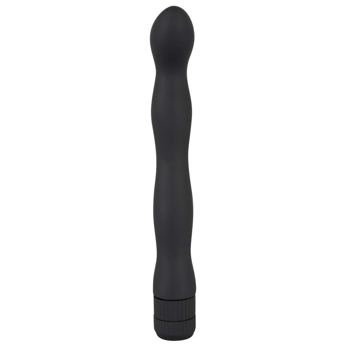 Vibrador anal 18 cm – negro