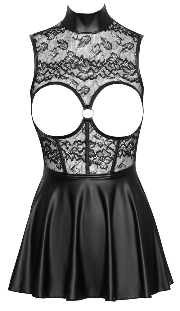 Vestido – em renda, mini, preto 27192821031 | Cottelli PARTY