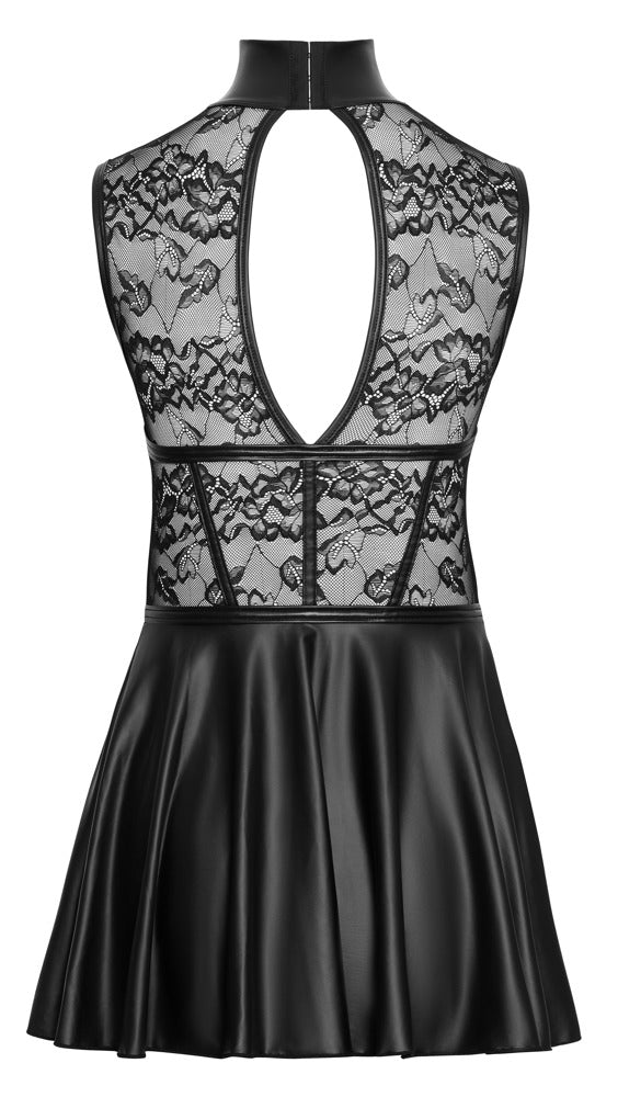 Vestido – em renda, mini, preto 27192821031 | Cottelli PARTY