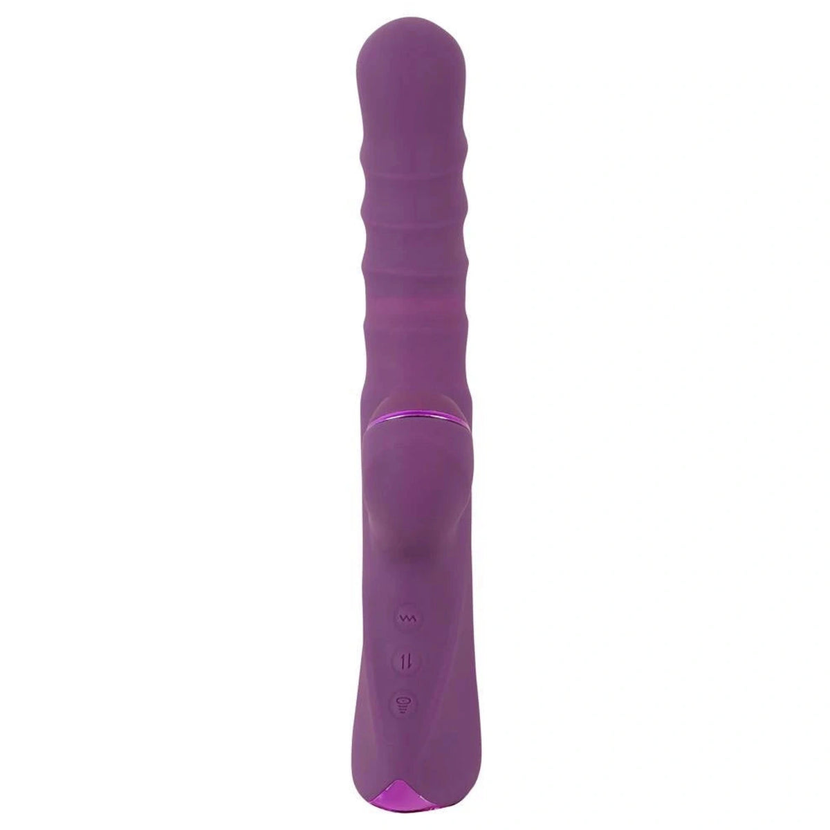 Vibratore rabbit 3 funzioni – ricaricabile, a spinta, viola 54027430000 | JAVIDA