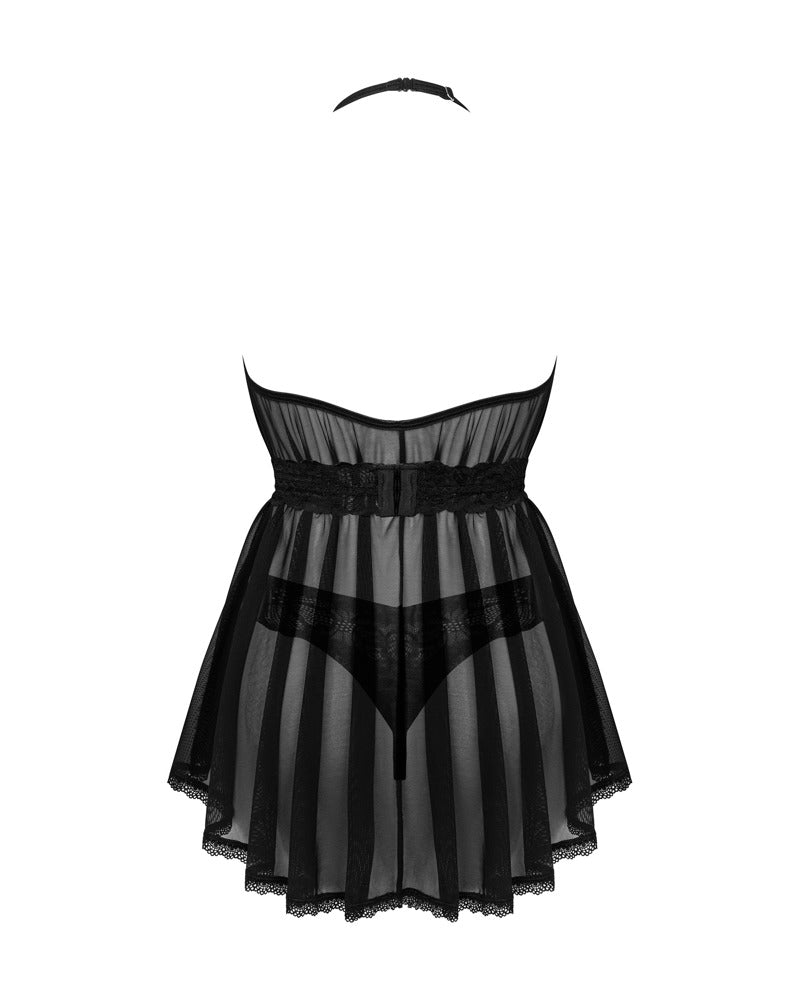 Babydoll Serafia – negro | Obsessive